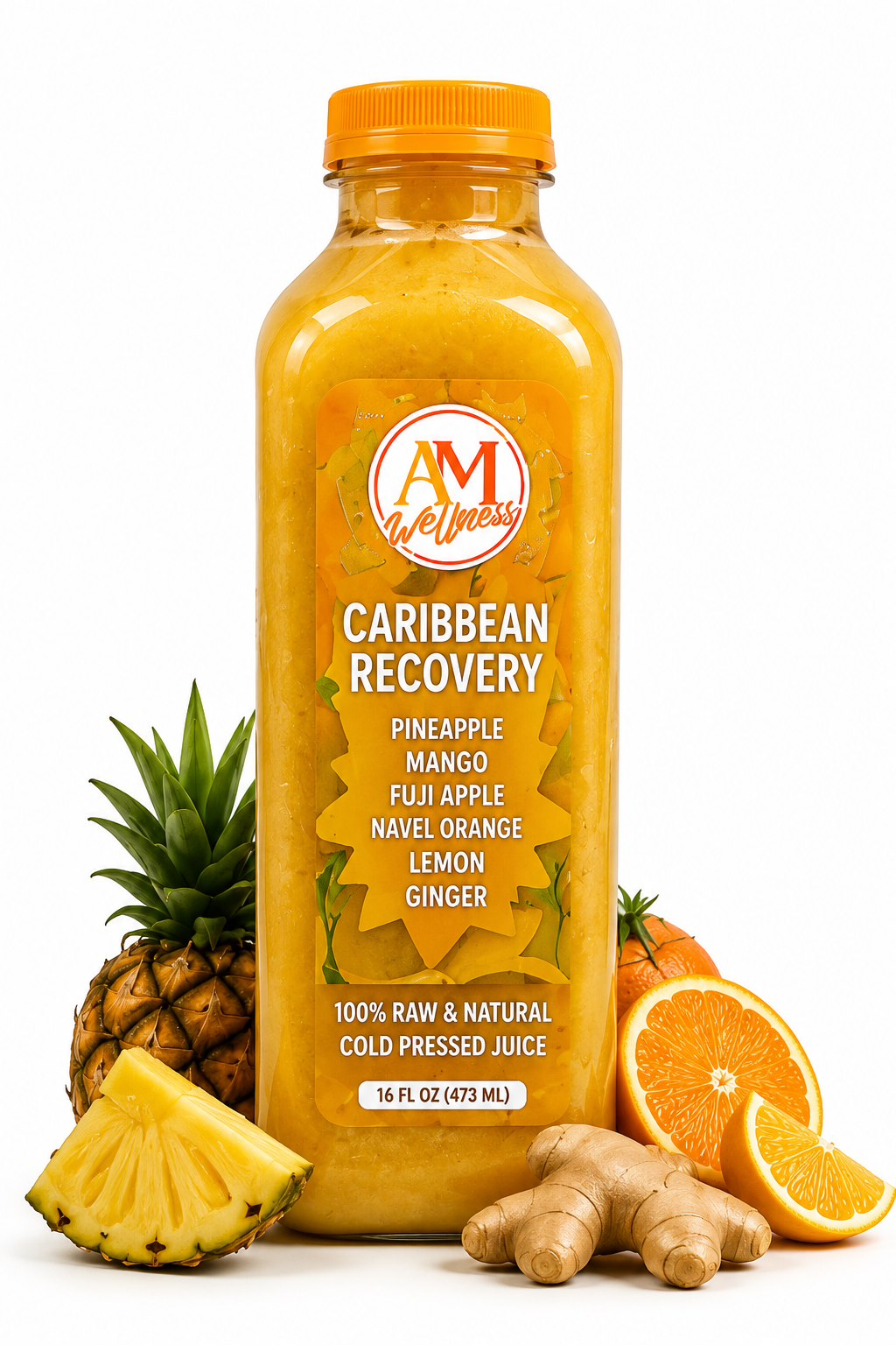 Caribbean Recovery 16oz w/ St. Lucian seamoss